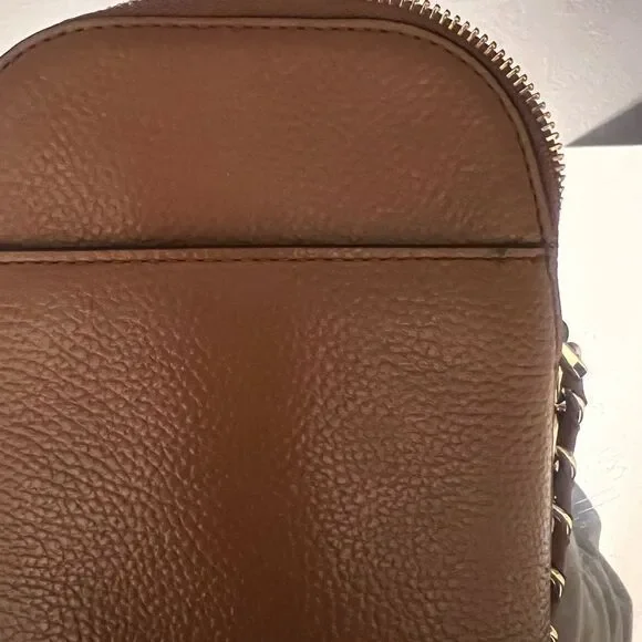 Michael Kors Brown Leather Crossbody Bag - Picture 5 of 5